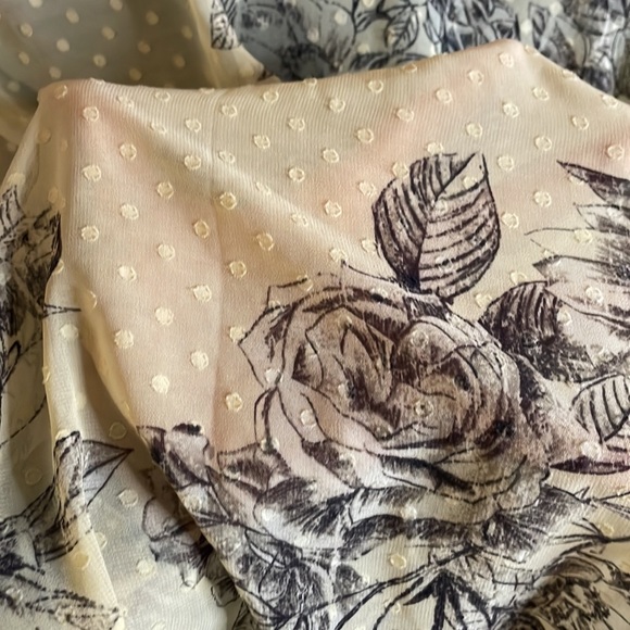 Floral Kimono Robe - Picture 6 of 7